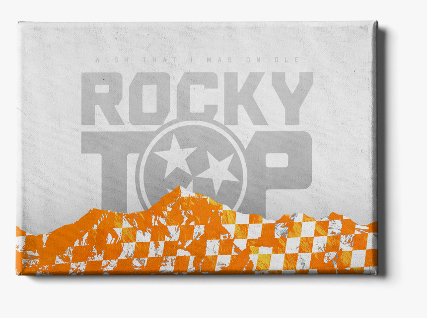 On Ole Rocky Top"
 Class= - Tennessee Volunteers Rocky Too, HD Png Download, Free Download