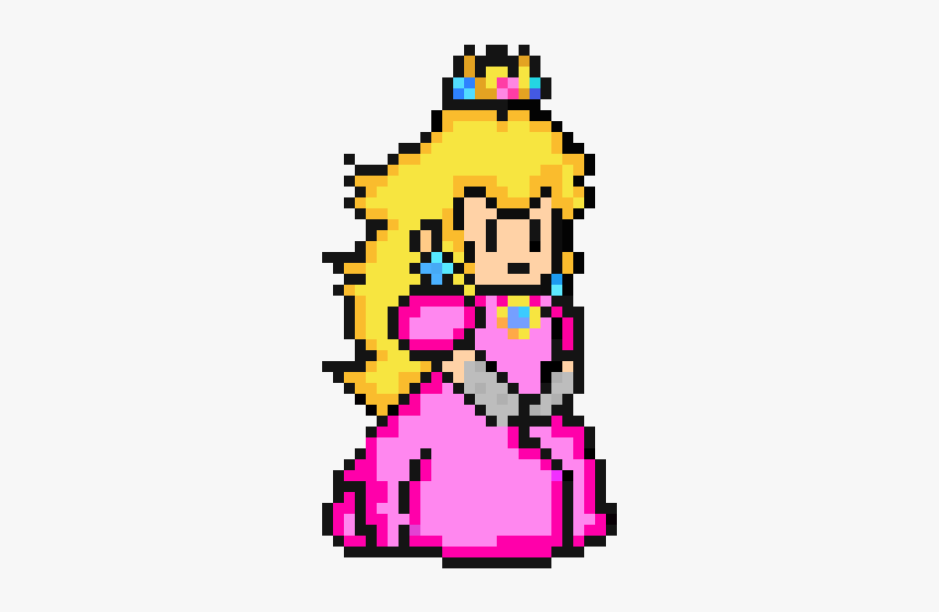 Princess Peach 8 Bit, HD Png Download, Free Download