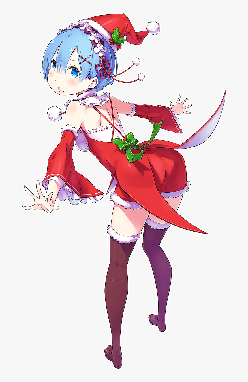 Rem Drawn By Ootsuka Shin"ichirou - Re Zero Rem Christmas, HD Png Download, Free Download