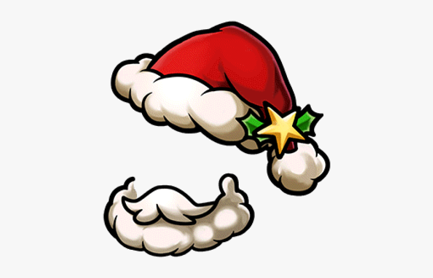 Santa Hat Render - Cartoon Santa Hat Transparent, HD Png Download, Free Download