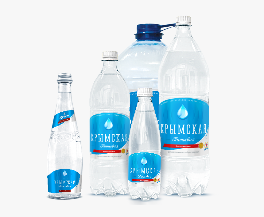 «krymskaya Drinking Water» - Plastic Bottle, HD Png Download, Free Download