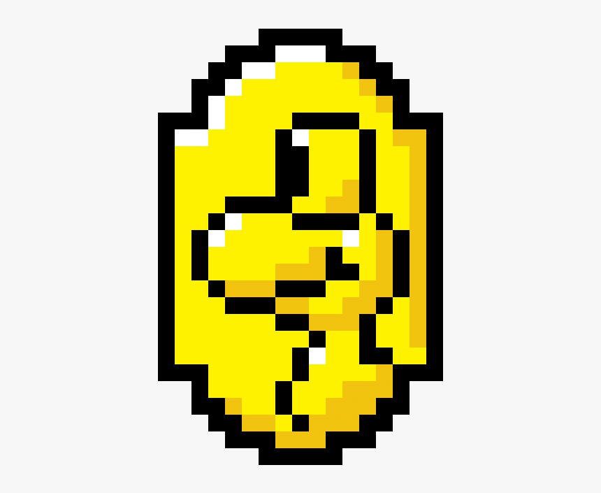 Yoshi Coin Pixel Art, HD Png Download, Free Download