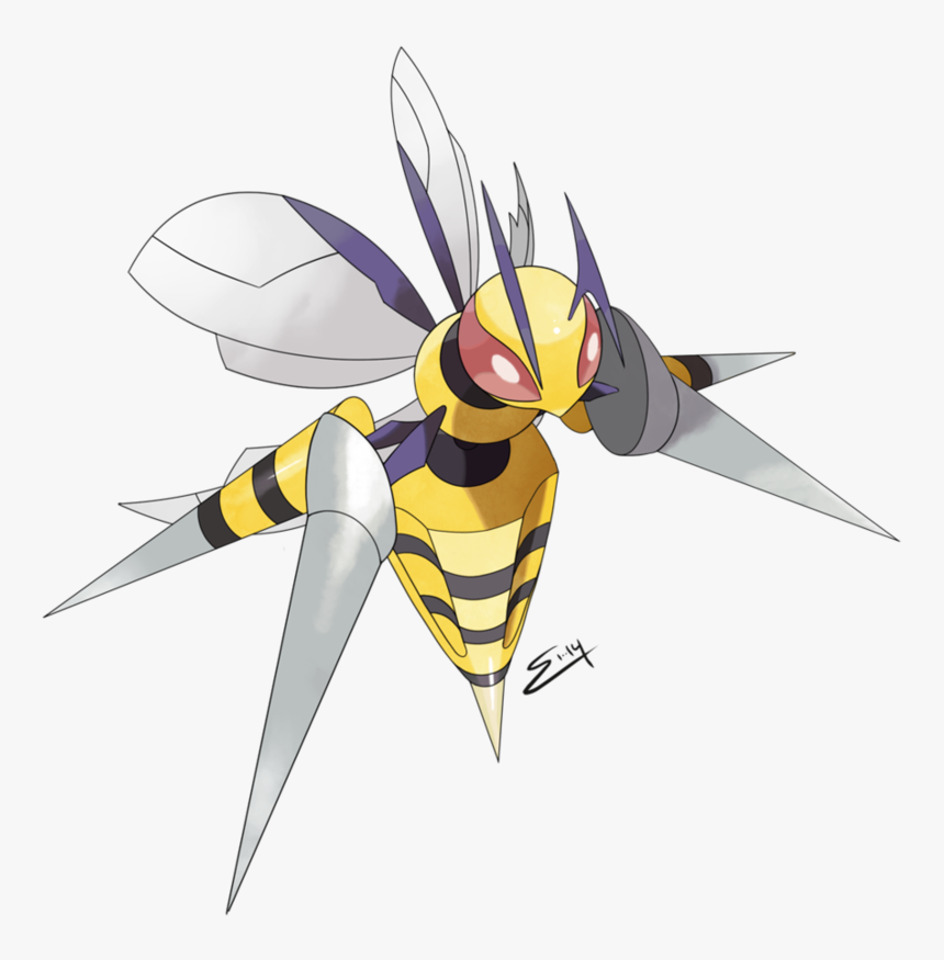 Dibujos Para Colorear De Pokemon Mega Beedrill, HD Png Download, Free Download