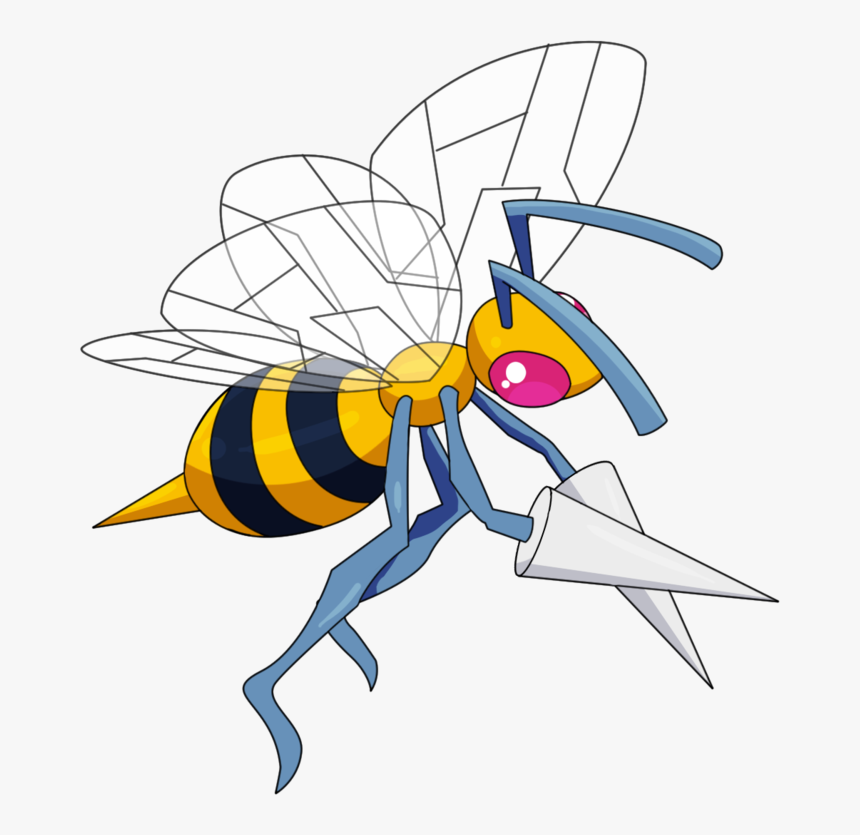 Pokemon Pets On Twitter - Pokemon Real Life Beedrill, HD Png Download, Free Download