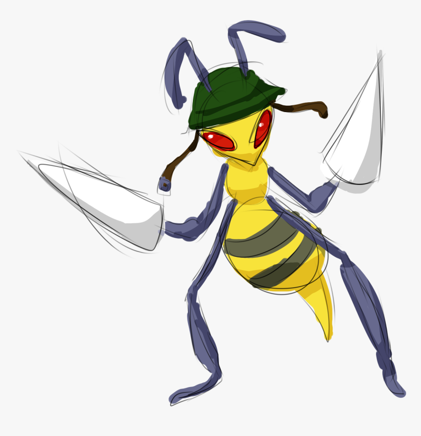 Pokémon Black 2 And White 2 Pokémon Yellow Pokémon - Hornet, HD Png Download, Free Download