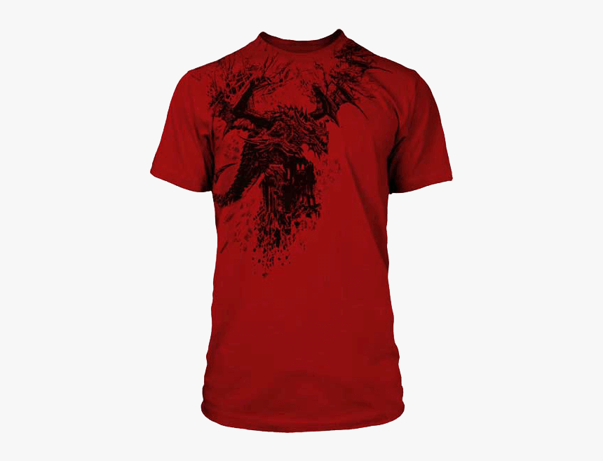World Of Warcraft Deathwing Shattered T-shirt - Active Shirt, HD Png Download, Free Download