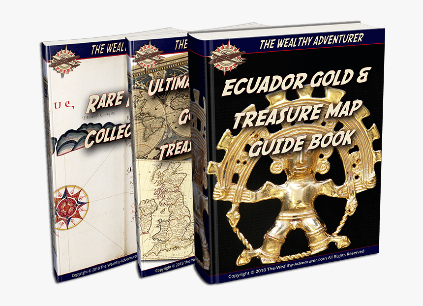 Ecuador Gold And Treasure Map - Emblem, HD Png Download, Free Download