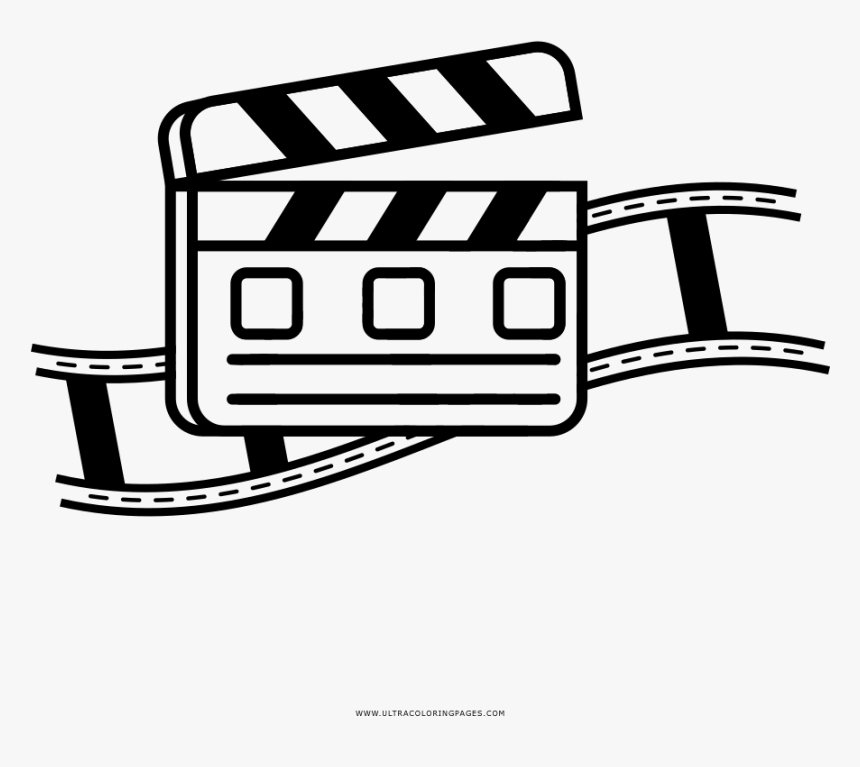 Thumb Image - Dibujo Del Cine, HD Png Download - kindpng