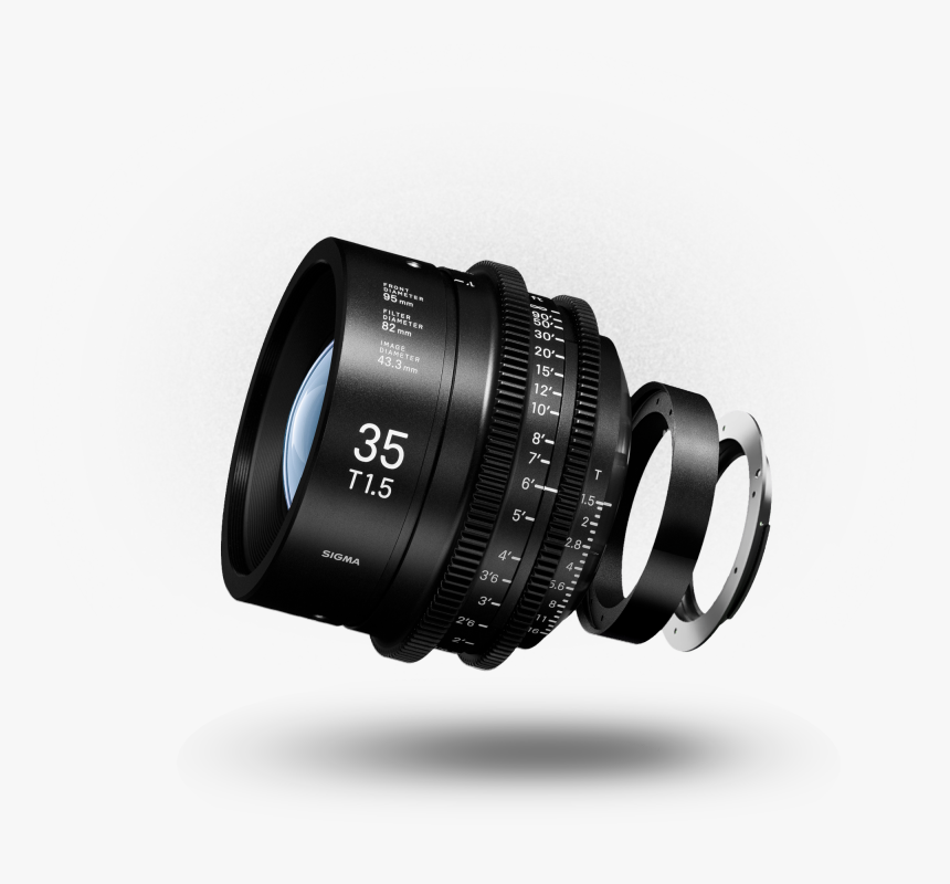 Sigma Cine Mount Kit - Sigma 24mm T1 5, HD Png Download, Free Download