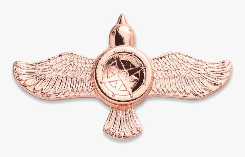 Rose Gold Fidget Spinner Png Transparent Image - Bird Fidget Spinner Transparent, Png Download, Free Download