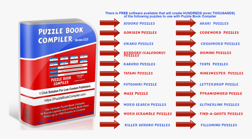 Create Unlimited Puzzle Books And Know Your Page Count, HD Png Download, Free Download