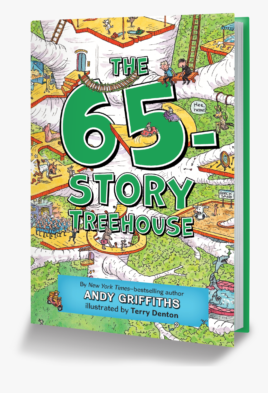 65 Story Treehouse 3d Book - The 65-storey Treehouse, HD Png Download, Free Download