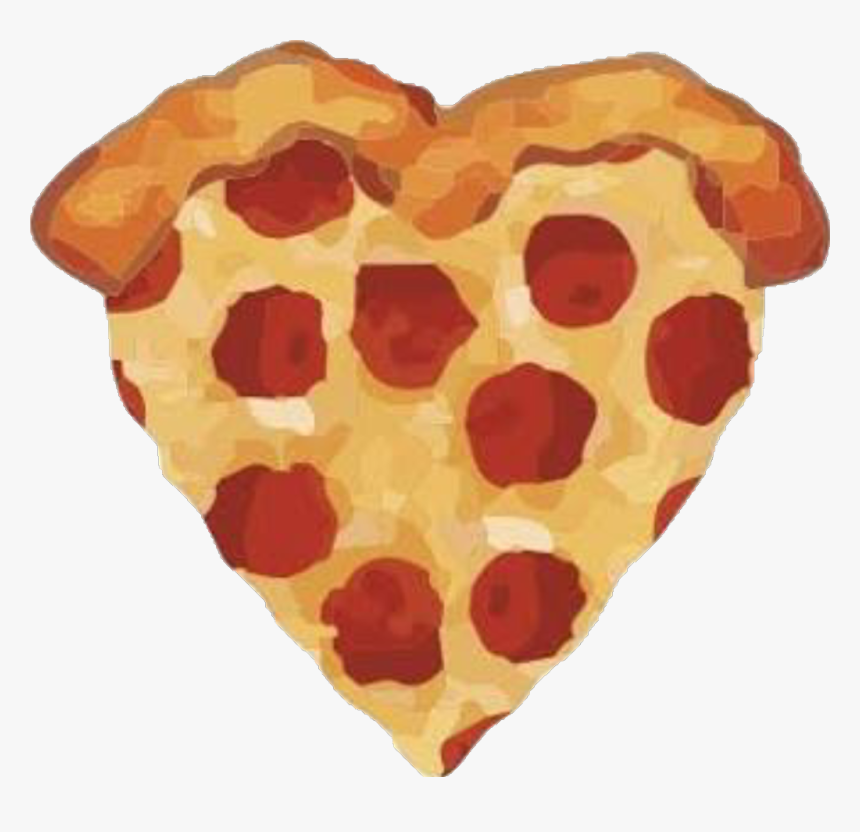 Transparent Slice Of Pizza Clipart - Pizza Heart Png, Png Download, Free Download