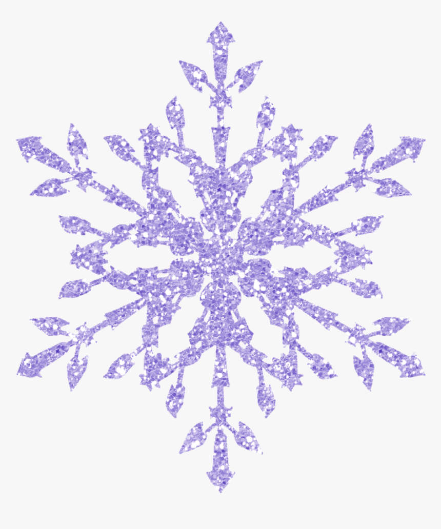 Transparent Snowflakes - Purple Snowflake Png, Png Download, Free Download