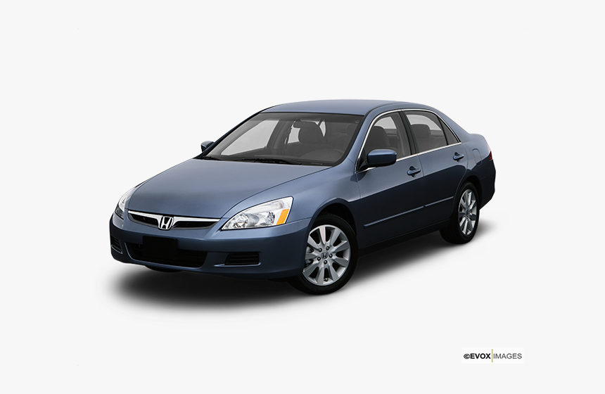 2007 Honda Accord - Black Nissan Versa 2012, HD Png Download, Free Download