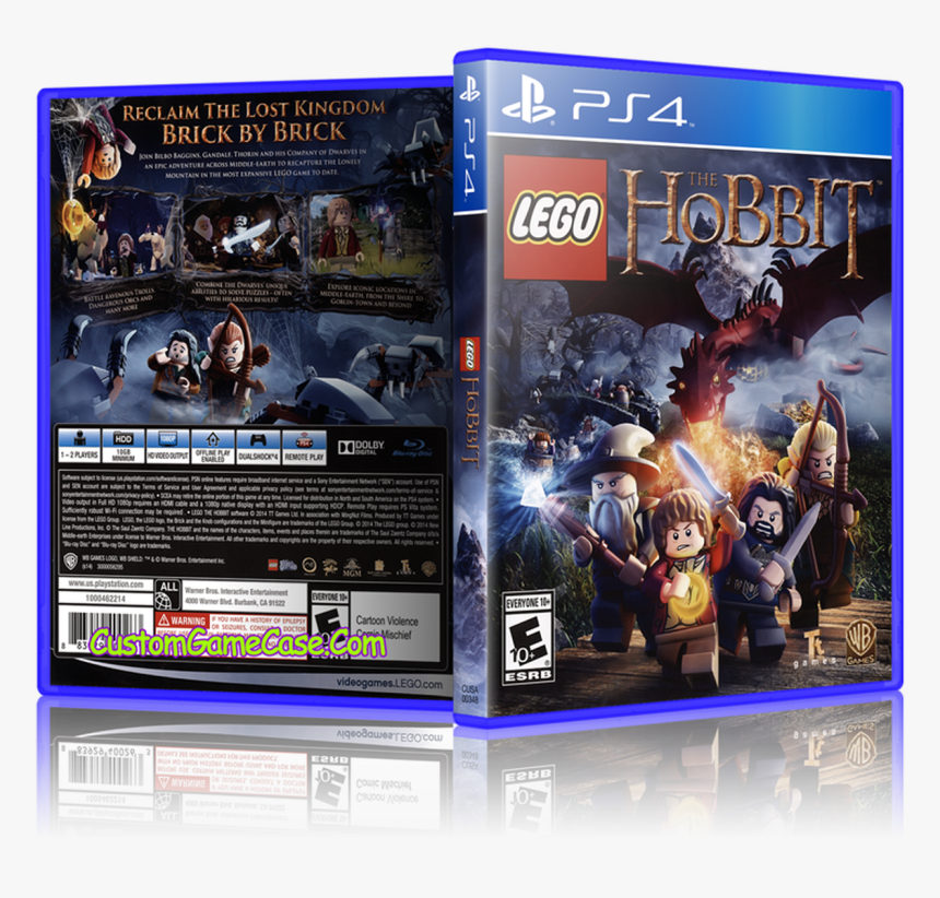 Lego The Hobbit - Lego The Hobbit Ps4 Cover, HD Png Download, Free Download
