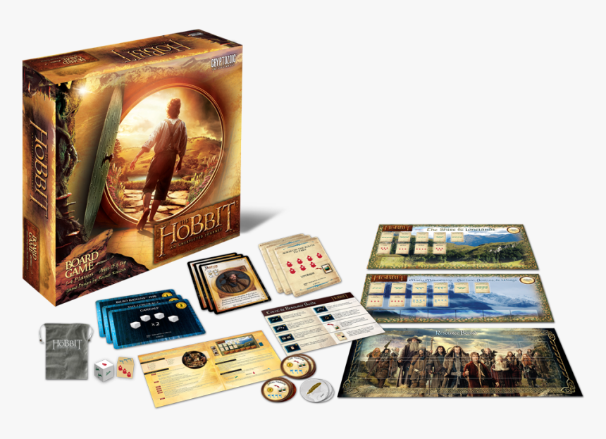 Hobbit An Unexpected Journey Board Game, HD Png Download, Free Download