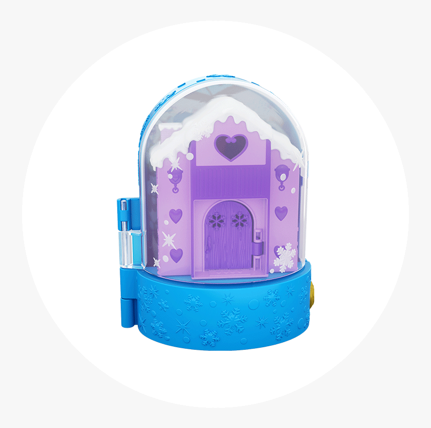 polly pocket snow globe