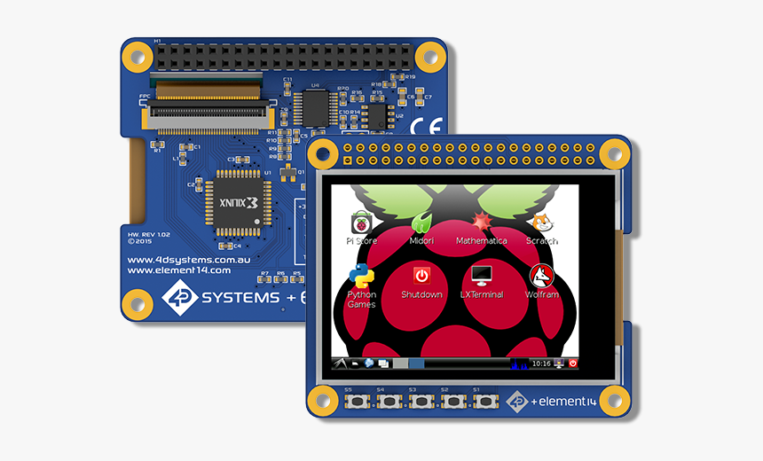 Raspberry Pi 2.4 Inch Display, HD Png Download, Free Download