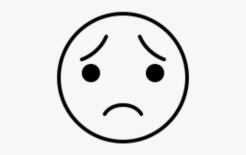 Worried Faces - Smiley, HD Png Download, Free Download