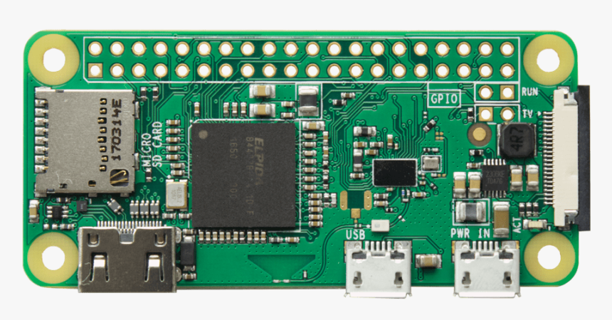 Raspberry Pi Zero W, HD Png Download, Free Download