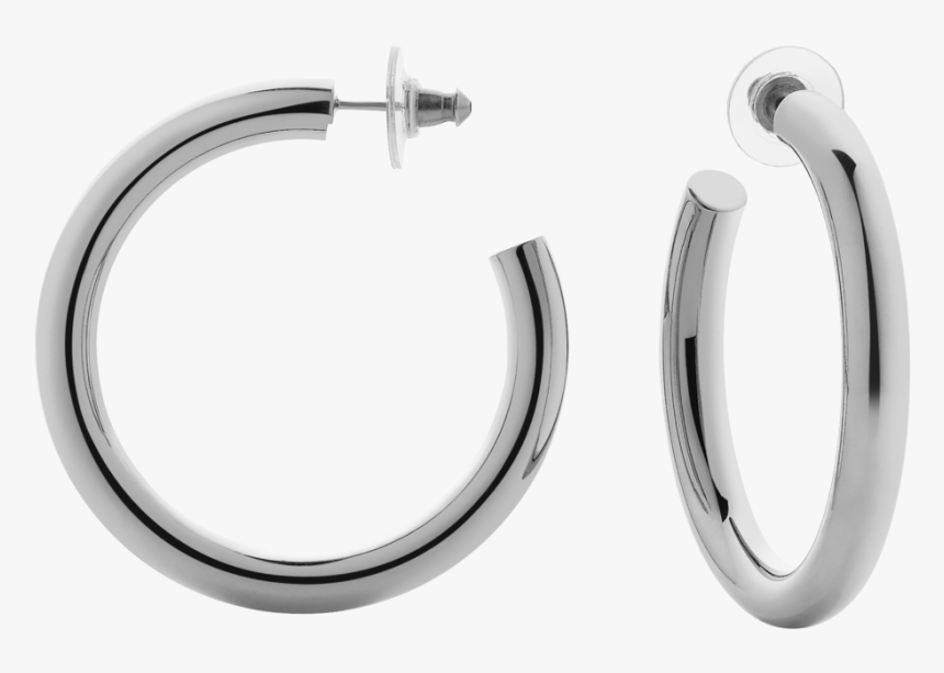 Gold Hoop Earrings Png, Transparent Png, Free Download