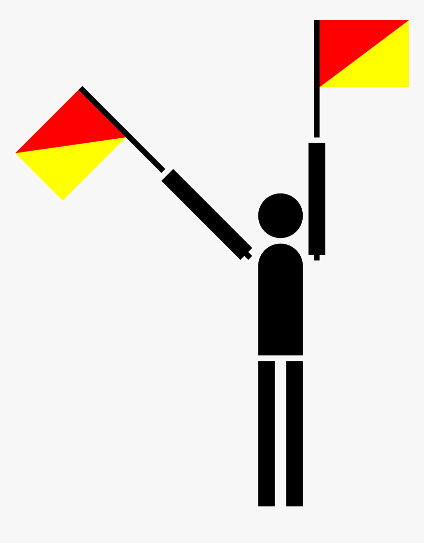 This Free Icons Png Design Of Seamphore Tango , Png - Semaphore Flag T Png, Transparent Png, Free Download