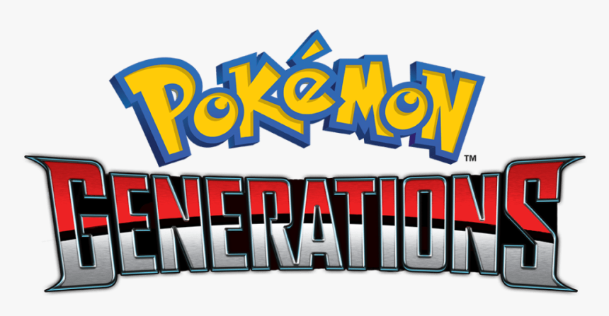 Pokemon Generations Logo - Pokemon, HD Png Download, Free Download