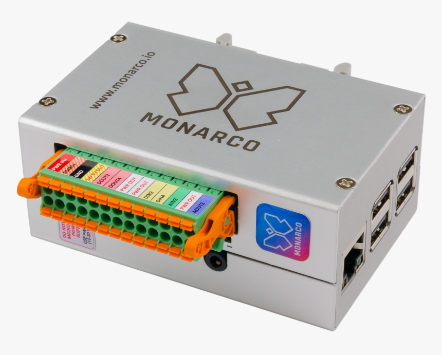 Monarco Hat In Din Rail Enclosure - Electronics, HD Png Download, Free Download