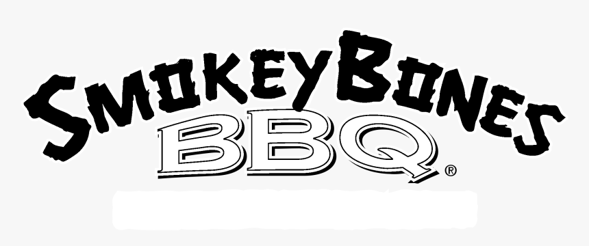 Smokey Bones Bbq Logo Black And White - Smokey Bones, HD Png Download, Free Download