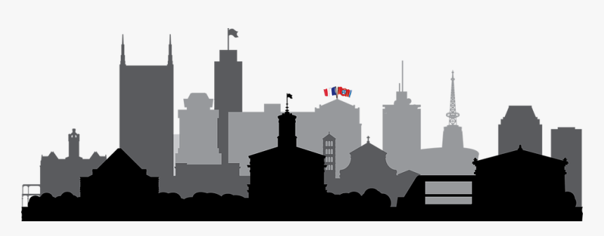 Transparent Nashville Skyline Silhouette Png - Nashville Skyline Silhouette Png, Png Download, Free Download