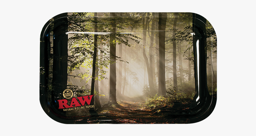 Raw Smokey Forest Rolling Tray, HD Png Download, Free Download