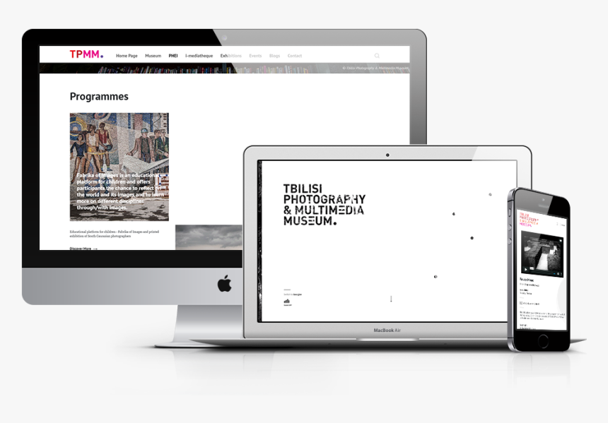 Tbilisi Photography & Multimedia Museum - Web Design, HD Png Download, Free Download