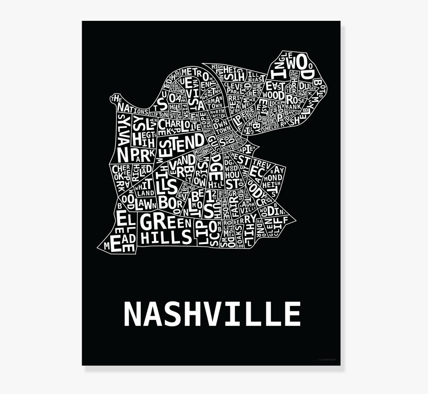 Nashville Hood Print - Fisher Tiger, HD Png Download, Free Download
