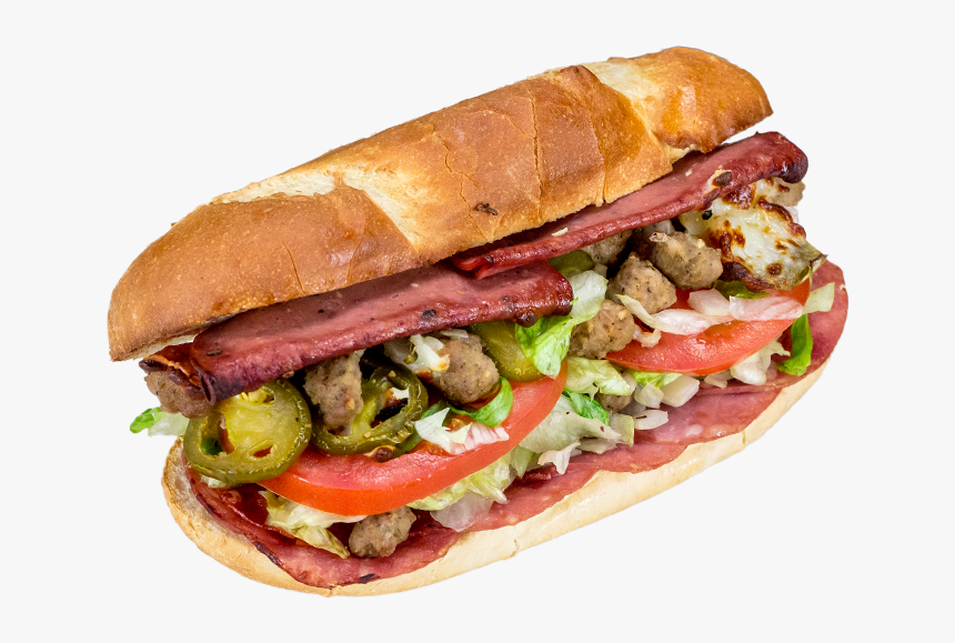 Super Ham And Cheese - Italian Sub Png, Transparent Png, Free Download