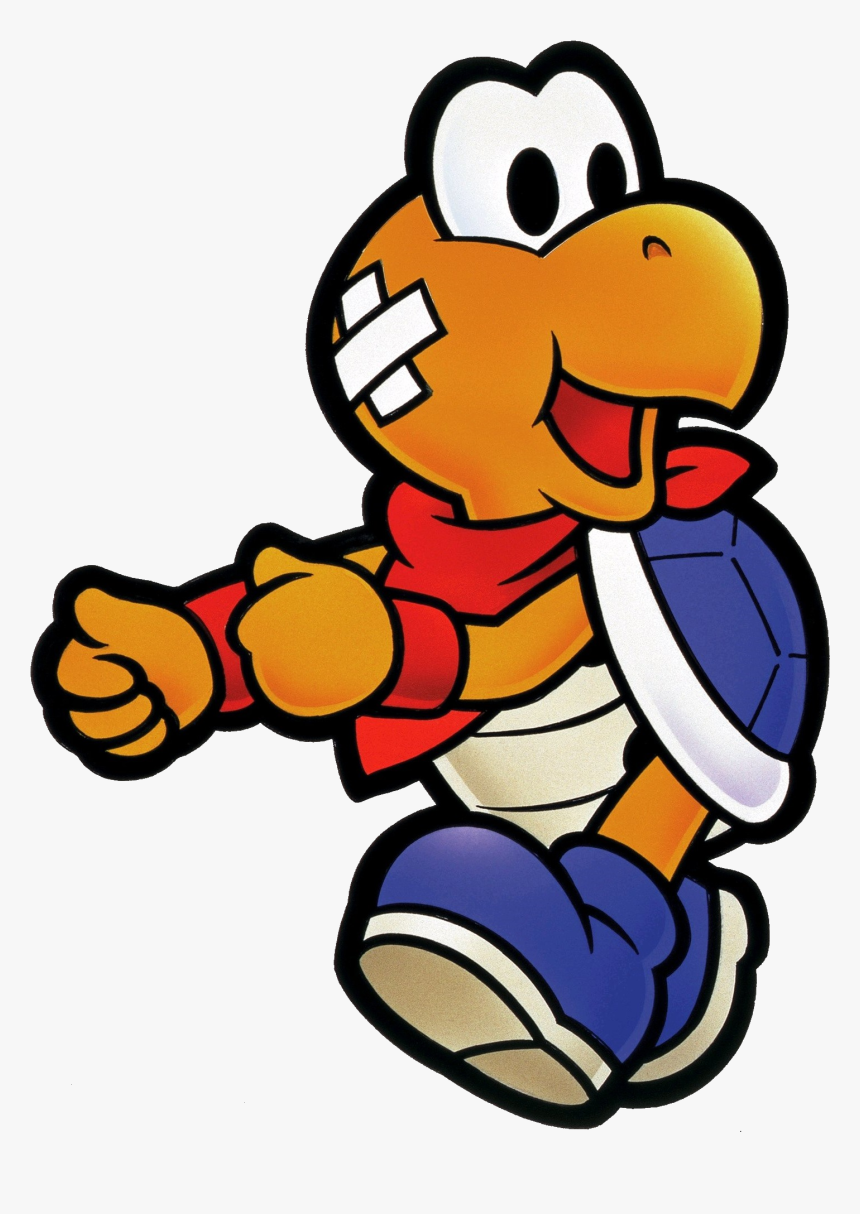 Paper Mario Koopa Partner - Paper Mario 64 Koopa, HD Png Download, Free Download