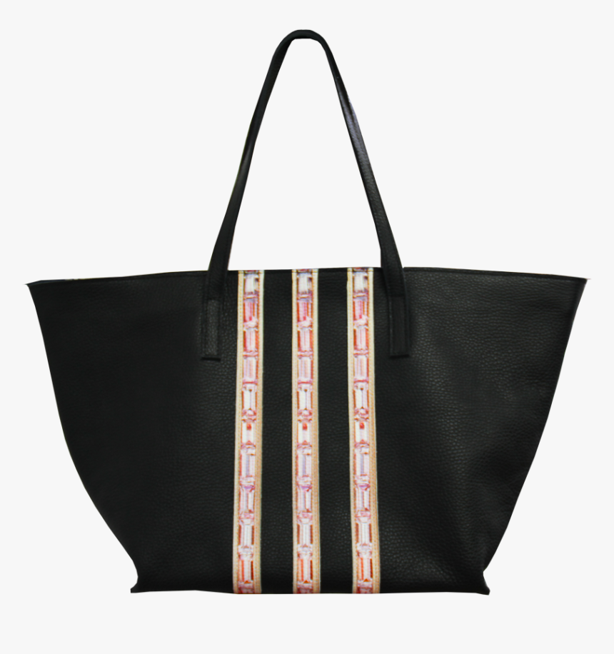 Pg X Jtj Triple Racing Stripe Wide Tote - Tote Bag, HD Png Download ...