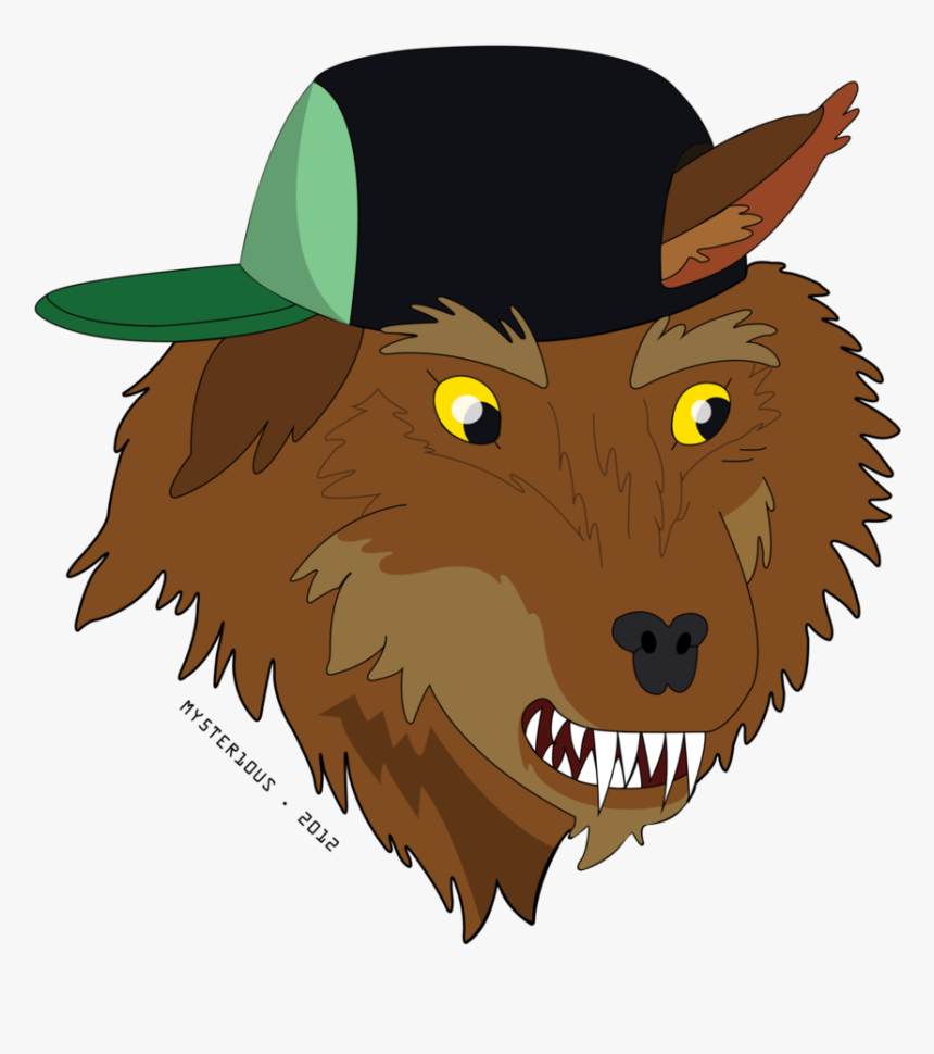 Party Wolf Vector By Mysterious Master X - Party God Adventure Time Shirt, HD Png Download, Free Download