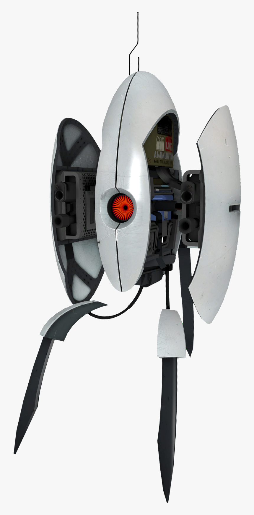 Turret Png - Portalturret Portal2turretstandard - Turret Portal 2 Png, Transparent Png, Free Download