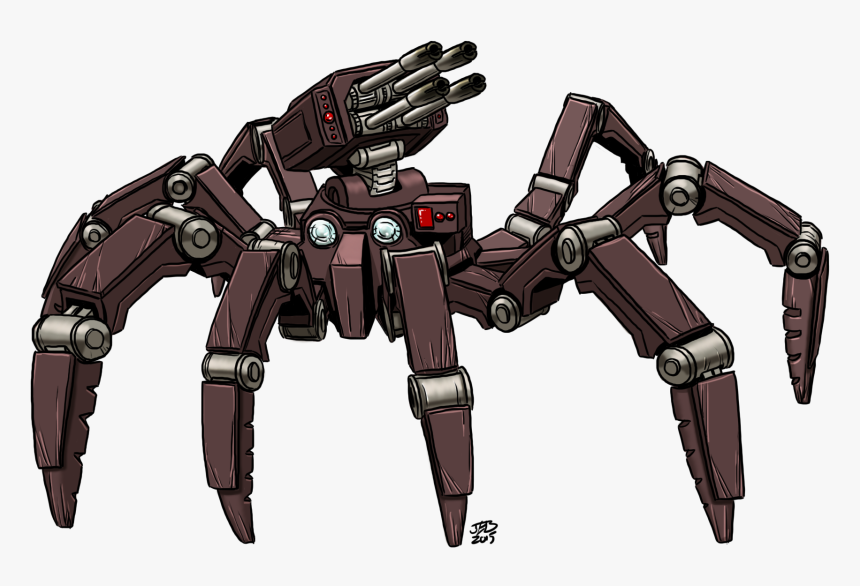 Pdg Arachnidturret Color 01, HD Png Download, Free Download