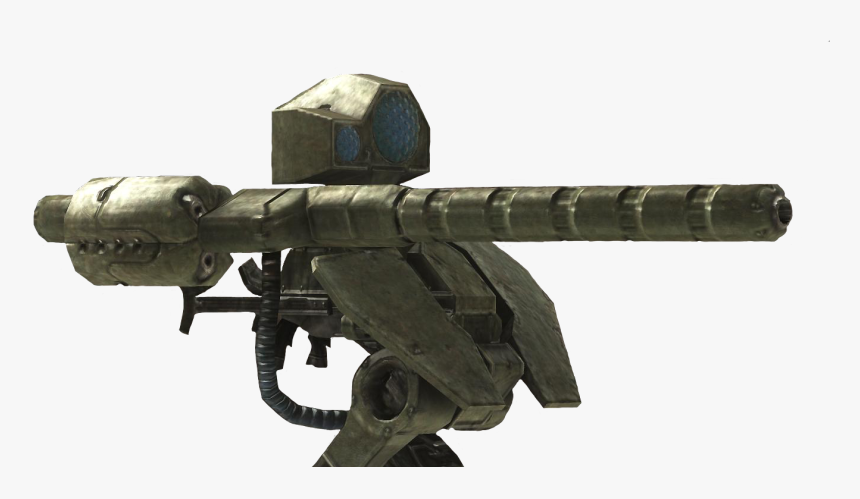 Turret Png - Gauss Turret - Halo 3 Gauss Turret, Transparent Png, Free Download