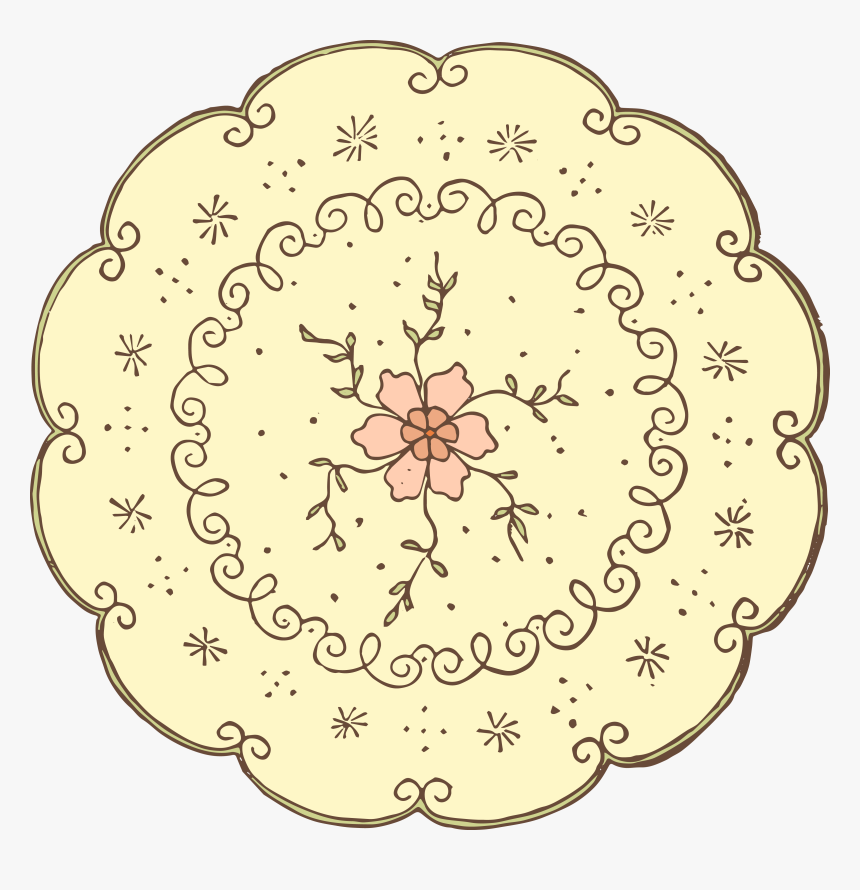 Transparent Doily Png - Vintage Doily Clip Art, Png Download, Free Download