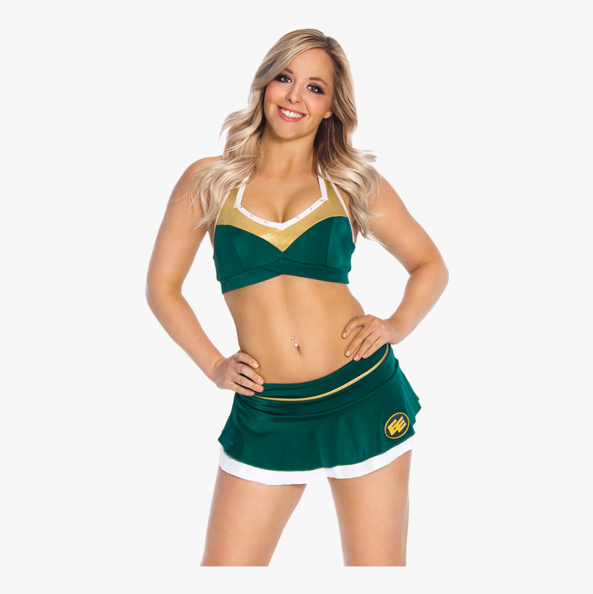 Edmonton Eskimos Cheerleader - Miniskirt, HD Png Download, Free Download