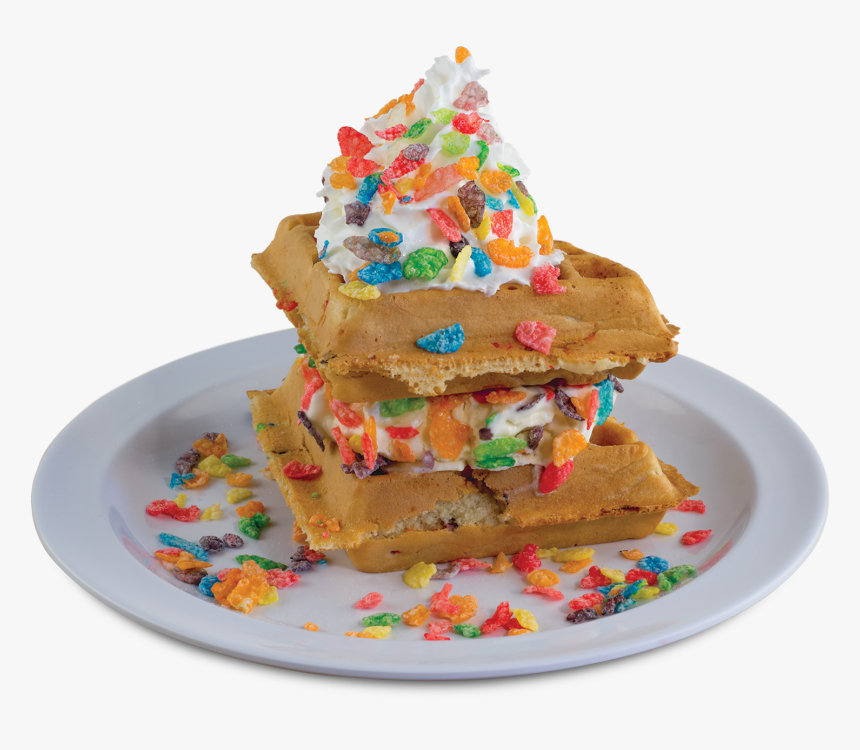 Fruity Waffle At New Hsv Coffee Shop, HD Png Download, Free Download