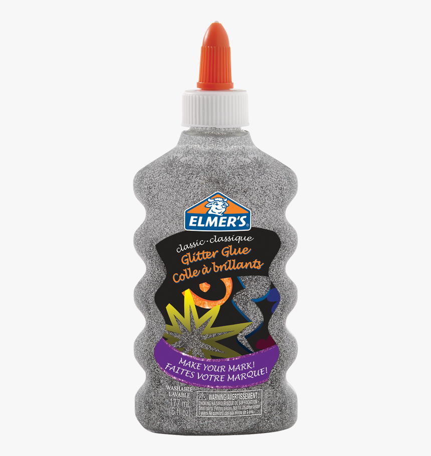 Bottle Elmer Glitter Glue, HD Png Download, Free Download