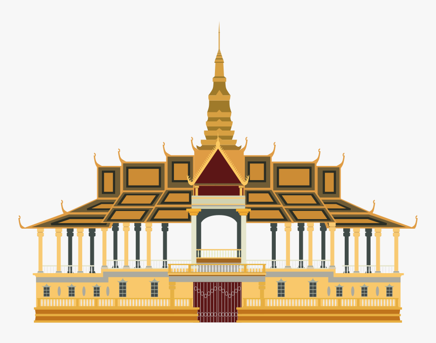 Royal Phnom Penh Medium - Royal Palace Phnom Penh Png, Transparent Png, Free Download