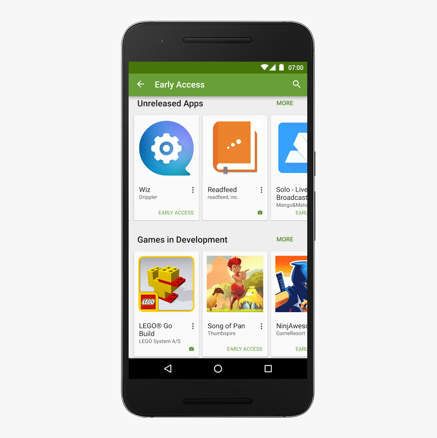 Google"s Play Store Getting A New Early Access Category - Google Play, HD Png Download, Free Download