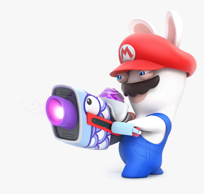 Transparent Rabbids Png - Mario Rabbids Kingdom Battle Mario Rabbid, Png Download, Free Download