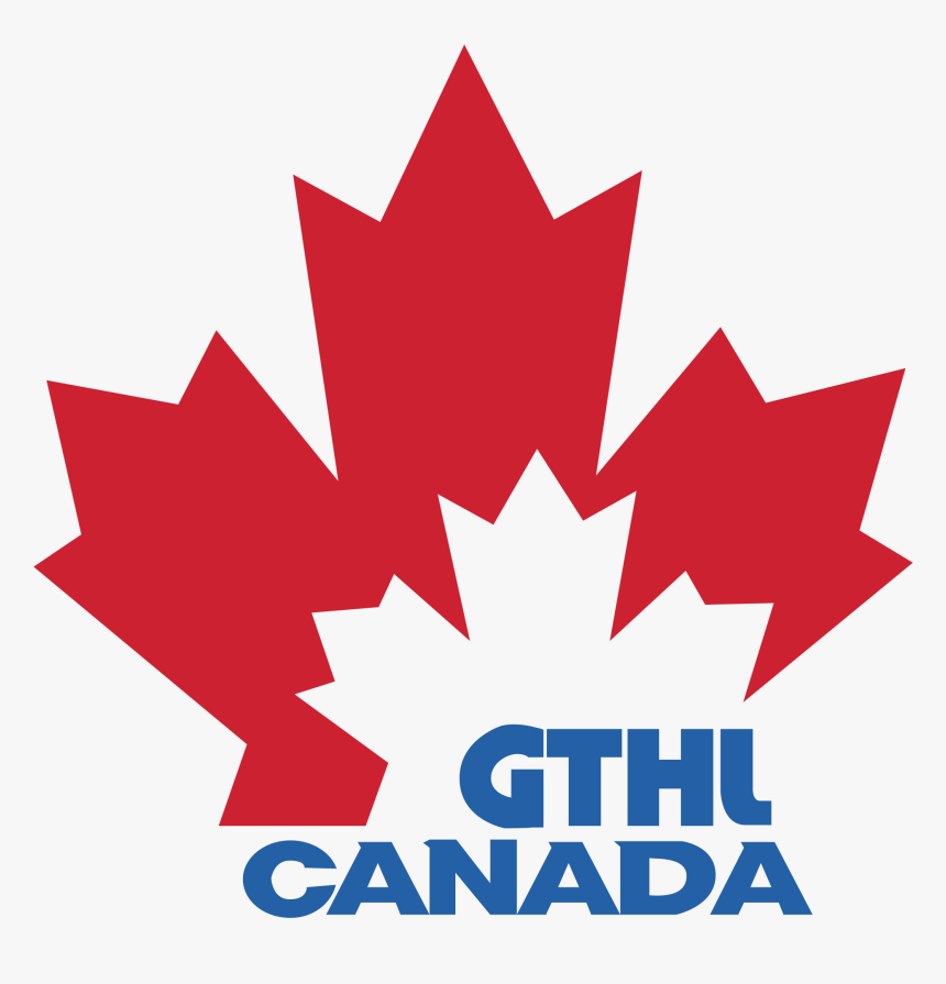 Gthl Canada Logo Png Transparent - Canadian Maple Leaf Transparent Background, Png Download, Free Download