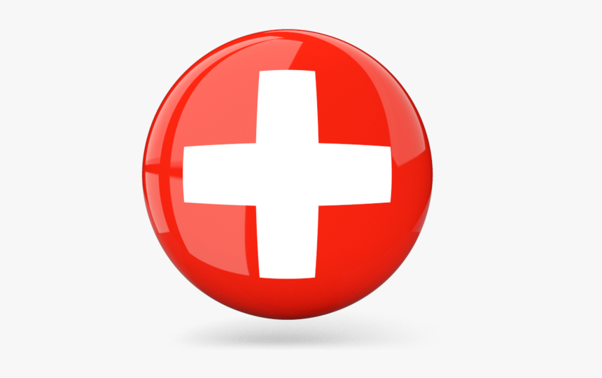 Glossy Round Icon - Switzerland Flag Icon Png, Transparent Png, Free Download